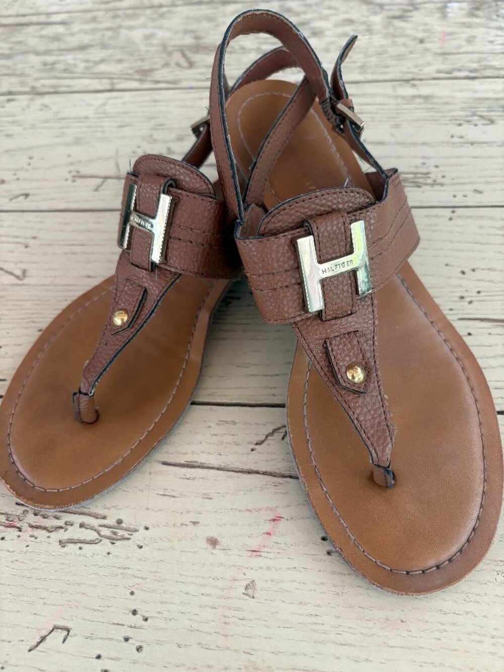 Tommy Hilfiger Thong Sandal, Size 8M